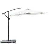 Parasol tegels- 104 x 104 x 8 cm - 4 elementen - 60L