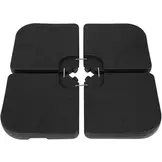 Parasol tegels- 104 x 104 x 8 cm - 4 elementen - 60L