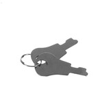 Make up koffer - 42.5 x 35 x 24.5 cm - zwart zilver