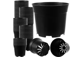 Kweekpotjes - set van 500 stuks - Ø16x13 cm - zwart