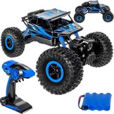 Afstand bestuurbare auto - terreinwagen - 27x14x16 cm - blauw