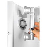 Kinderkeuken - hout - 82x30x101cm - met accessoires - wit