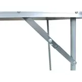 Inklapbare tafel - campingtafel - 80x60x70cm - wit