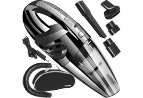 Kruimeldief - draadloos - 90W - 0.13L - grijs