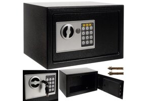 Kluisje - elektronisch - 23x17x17cm - zwart