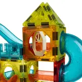 Magnetische bouwstenen - baan - 83 stuks