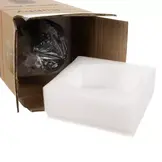 Torenventilator - wit - kunststof - 30x30x102cm