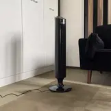 Torenventilator - wit - kunststof - 30x30x102cm