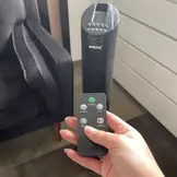 Torenventilator - wit - kunststof - 30x30x102cm