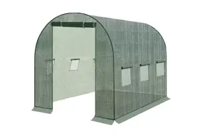 Folie voor tunnelkas - 450x300x200cm - groen