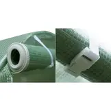 Folie voor tunnelkas - 450x300x200cm - groen