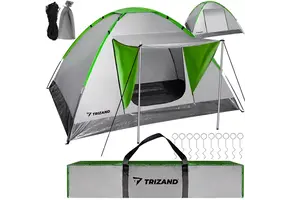 4 persoons tent - 200 x 200 x 110 cm - 5000 mm waterkolom