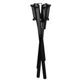 Make-up stoel - regisseursstoel - 54/57/154cm - zwart