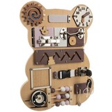 Busy board - activiteitenbord - teddybeer - 30x20x5cm
