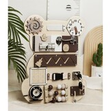 Busy board - activiteitenbord - teddybeer - 30x20x5cm