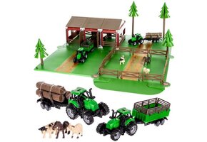 Speelgoed boerderij - met dieren - inclusief voertuigen