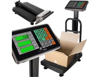 Platform weegschaal - 150kg draagvermogen - 71 x 30 x 49 cm