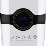 Luchtbevochtiger - aromatherapie - tot 20m2- 3 oliën - wit