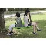 Nestschommel - Ø120 cm - tot 150 kg - groen-zwart