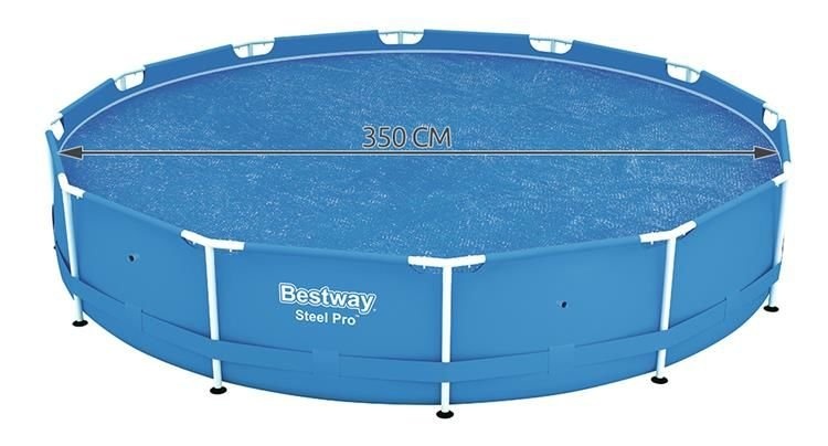 Bestway - afdekzeil zwembad - Ø 366 cm - solar - rond