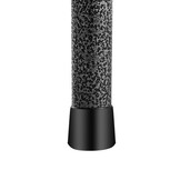 Camping picknicktafel - inklapbaar - zwart - 180x25x43cm