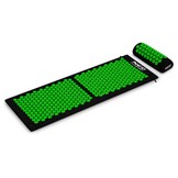 Shakti mat - acupressuurmat - 75x44x2cm - zwart-groen