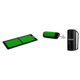 Shakti mat - acupressuurmat - 75x44x2cm - zwart-groen