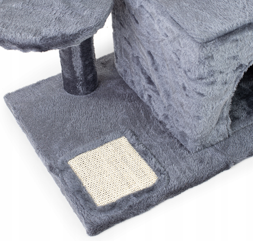 Krabpaal - kattenkrabpaal - kattenpaal - 60x45x85cm - antraciet