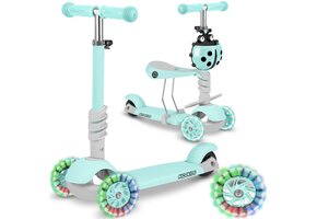 Kinderstep - step 3 wielen - mintgroen