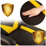 Gamestoel Blitzcrank - bureaustoel ergonomisch - zwart geel