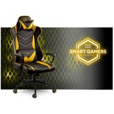 Gamestoel Blitzcrank - bureaustoel ergonomisch - zwart geel
