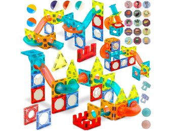 Magnetisch speelgoed - bouwstenen - met verlichting - 100 delig