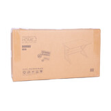 Bureau met plank - 80 x 40 x 73 cm - school - kantoor - zwart