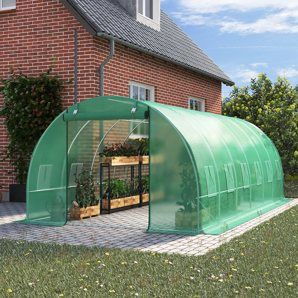 Folie voor kweektunnel - 2x6x3m - muggenhor - UV6-filter