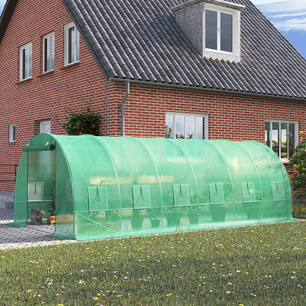 Folie voor kweektunnel - 2x6x3m - muggenhor - UV6-filter