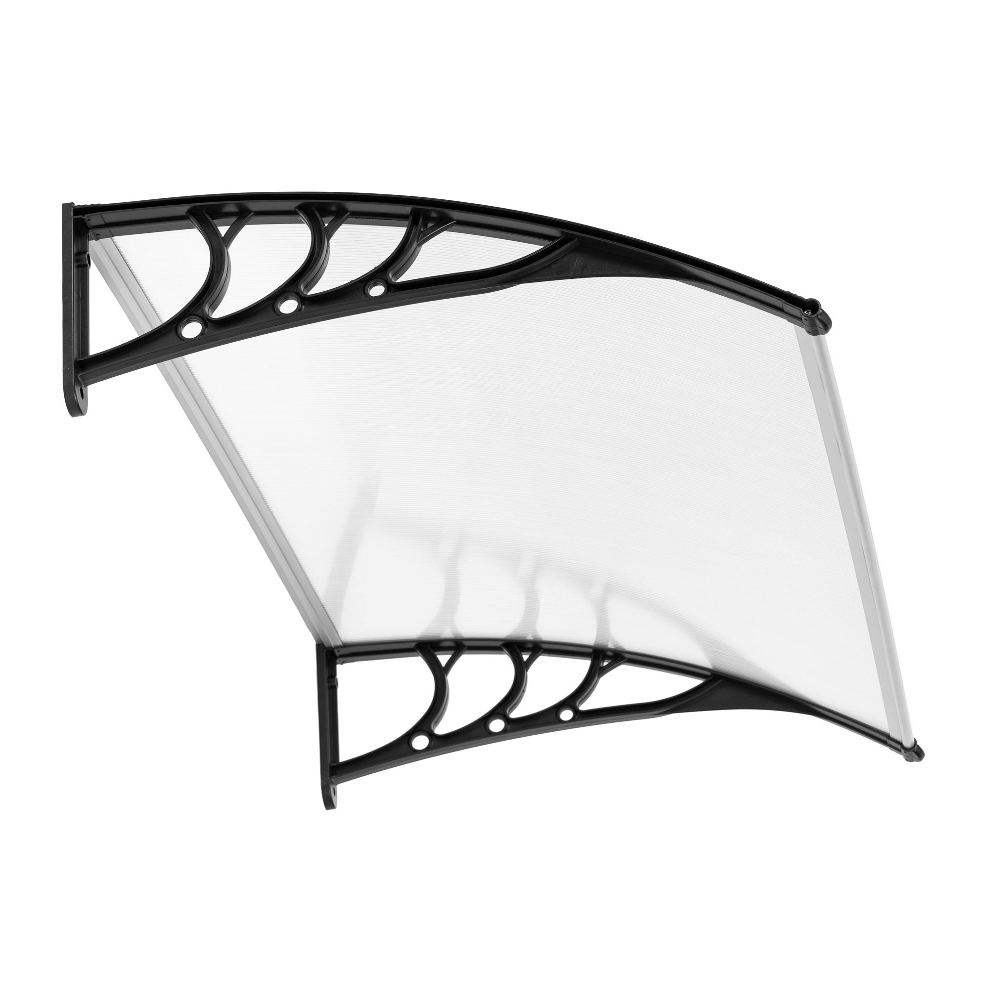 Luifel - deurluifel - polycarbonaat - 75,5 x 101 x 23 cm