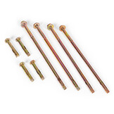 Luifel - dubbele deurluifel - polycarbonaat - 96x196,5x27 cm