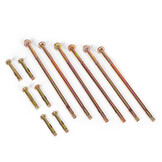 Luifel - dubbele deurluifel - polycarbonaat - 96x196,5x27 cm