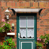 Luifel - deurluifel - polycarbonaat - 75 x 150 x 23 cm