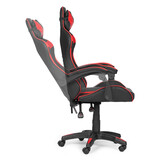 Gamestoel - bureaustoel - hoogte verstelling - kussens - rood