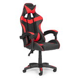 Gamestoel - bureaustoel - hoogte verstelling - kussens - rood