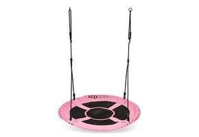 Nestschommel -  nest schommel - Ø100cm - max 150 kg - roze