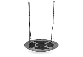 Nestschommel -  nest schommel - Ø100cm - max 150 kg - grijs