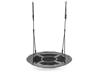 Nestschommel - nest schommel - Ø100cm - max 150 kg - grijs