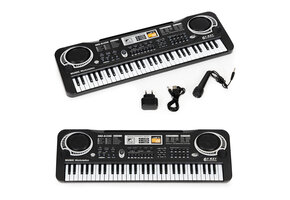 Kinder keyboard met microfoon - 54x17,5x6,5 cm -  35 functies
