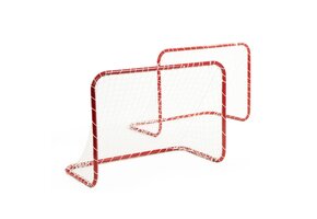 Voetbaldoeltjes - met net - 180x122cm - rood
