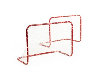 Voetbaldoeltjes - met net - 180x122cm - rood