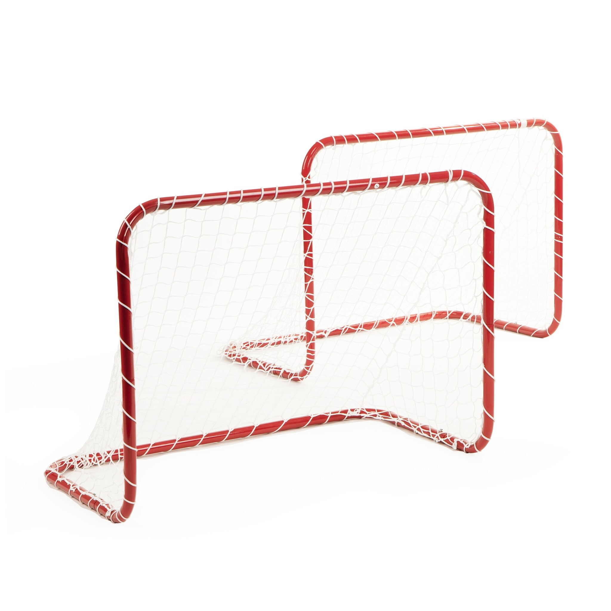 Voetbaldoeltjes - 2 stuks - 78x58 cm - voor kinderen - rood