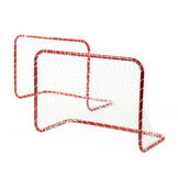 Voetbaldoeltjes - 2 stuks - 78x58 cm - voor kinderen - rood