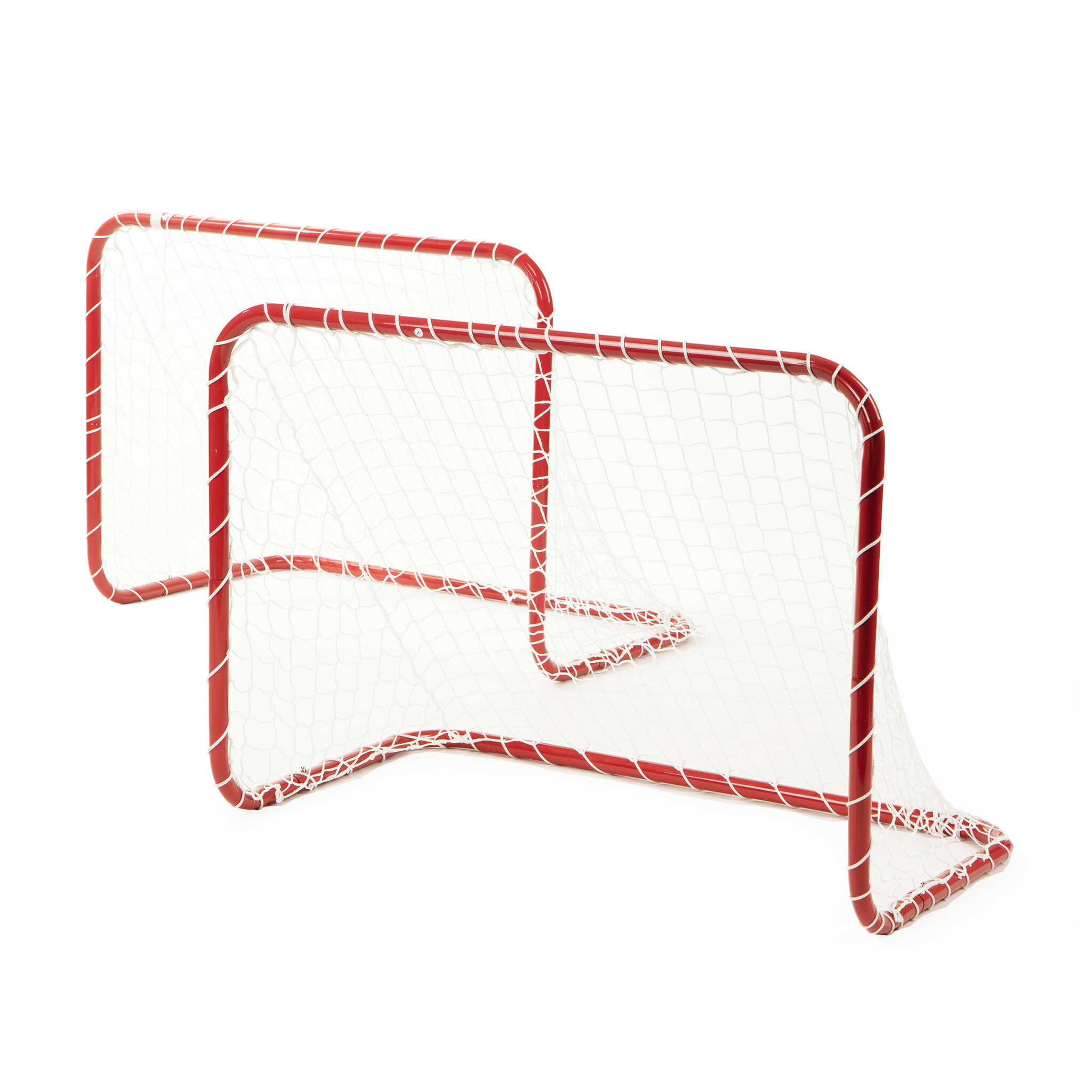 Voetbaldoeltjes - 2 stuks - 78x58 cm - voor kinderen - rood